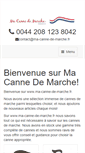 Mobile Screenshot of ma-canne-de-marche.fr